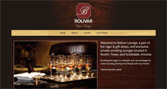 Desktop Screenshot of bolivarlounge.com
