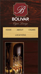 Mobile Screenshot of bolivarlounge.com